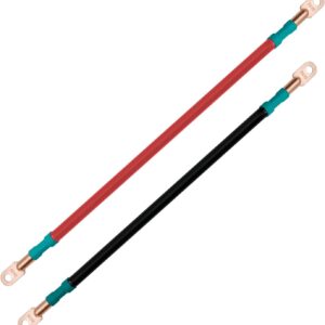 SYOWADA Golf Cart Battery Cables Set 36Ft Black + 38Ft Red