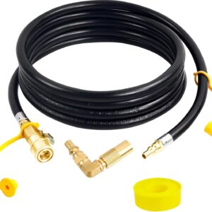 12FT RV Quick Connect Propane Hose for Grill