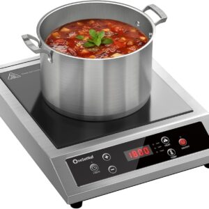 OneSetNuf Induction Cooktop, 1800W Portable Burner