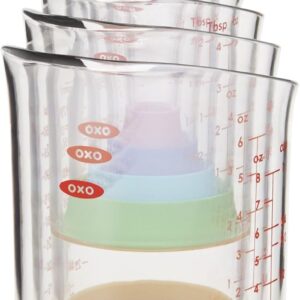 OXO 7-Piece Nesting Measuring Beaker Set