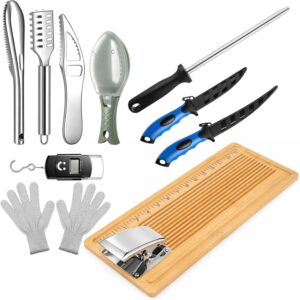Premium Fish Cleaning Kit 12-Piece Set