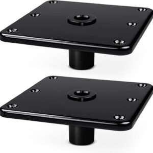 ROTFABRK Boat Seat Base Mount, 7in Aluminum Pedestal Plate