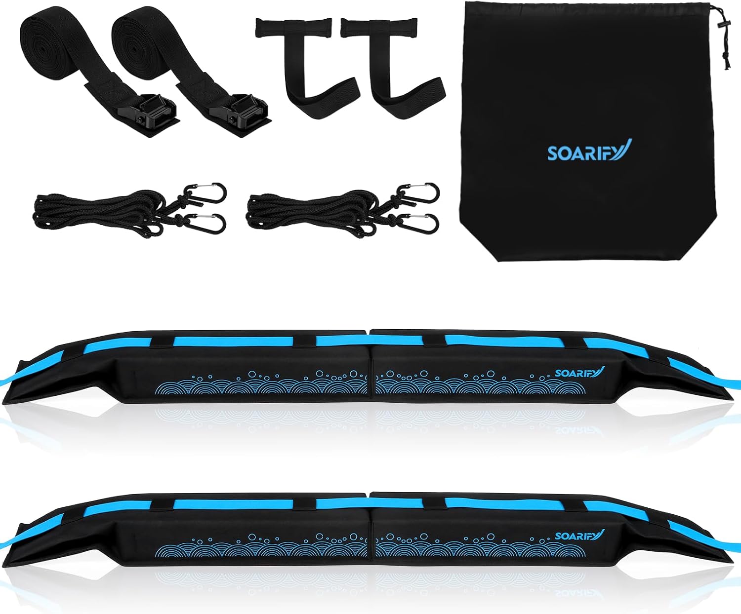 Soarify Universal Car Soft Roof Rack Kit