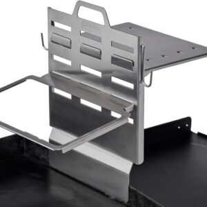 Chef Master Grill Caddy & Griddle Shelf Set – BBQ Organizer