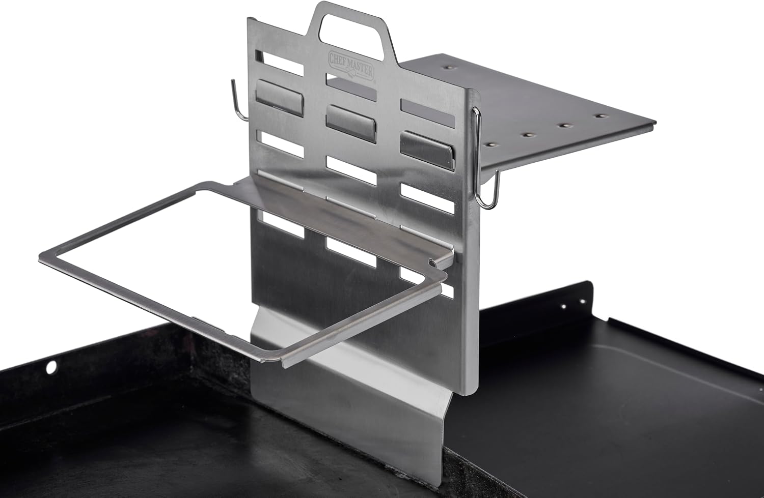 Chef Master Grill Caddy & Griddle Shelf Set – BBQ Organizer