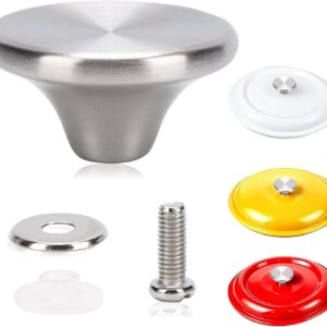 Stainless Steel Pot Lid Knobs - Kitchen Handle Replacement
