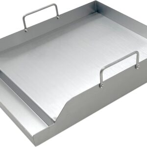 Direct Store Stainless Steel BBQ Griddle 12.5x16"