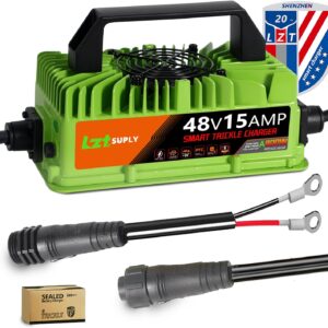 48V 15A Lithium Battery Charger for LiFePO4, IP67 Waterproof
