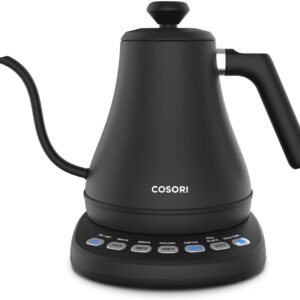 Cosori Gooseneck Kettle, 5 Presets, 0.8L, Black