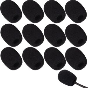 12 Pack Foam Mic Covers for Noise Reduction