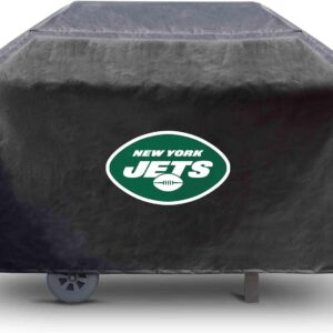 New York Jets Grill Cover - Fits 3 & 4 Burner Grills