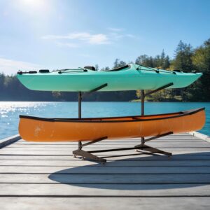Heavy-Duty Kayak Storage Rack, 304 Stainless Steel Stand