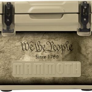 Mammoth Cruiser Cooler 12 Qt, Tan w/ Decal