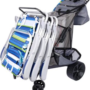 BeachMall Buggy Cart with Cooler, 100 lbs Capacity