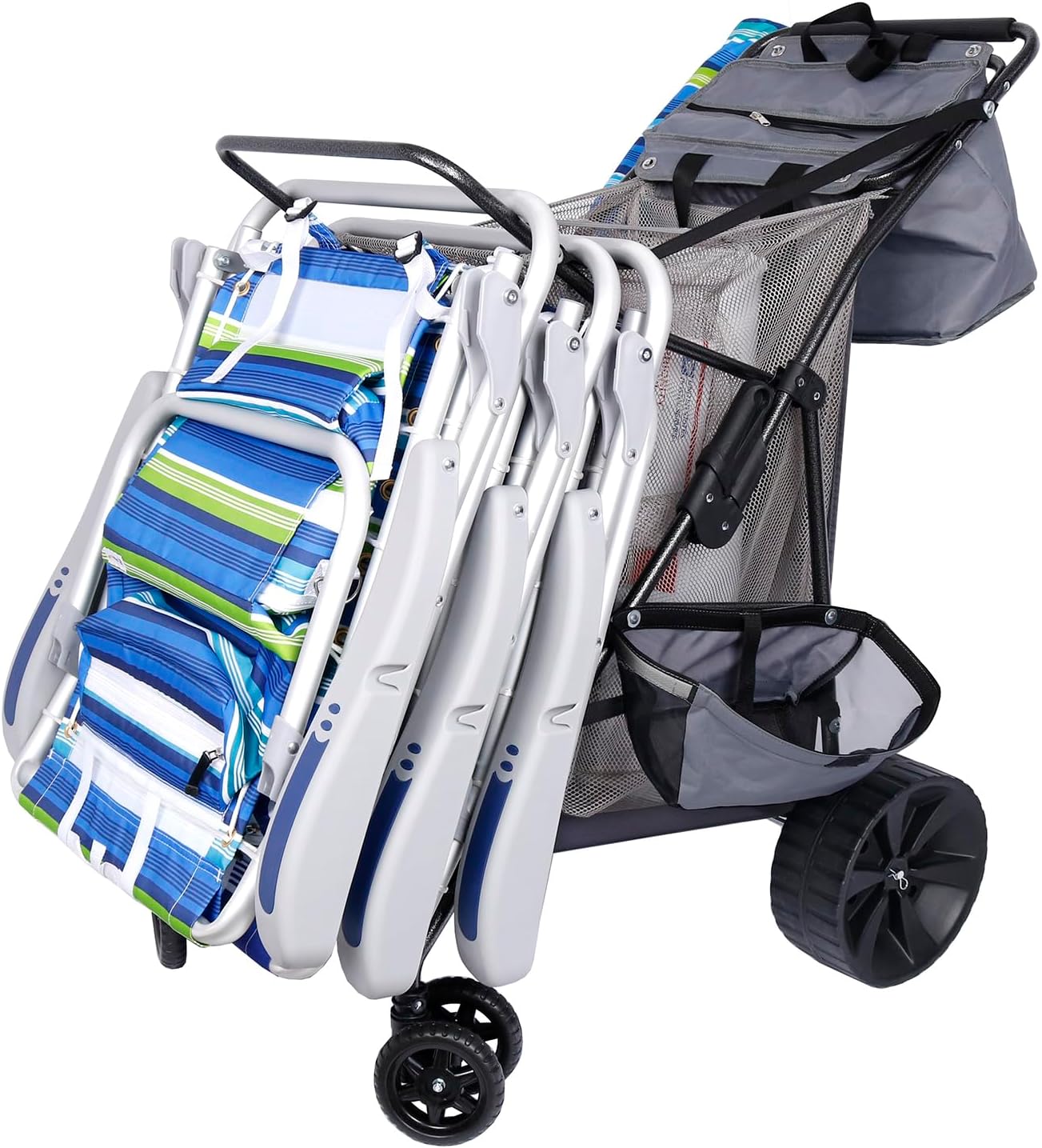 BeachMall Buggy Cart with Cooler, 100 lbs Capacity