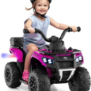 HONEY JOY 6V Kids Ride-On ATV (Pink)