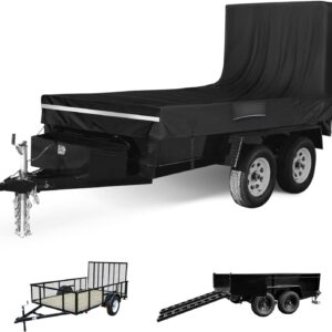 FGENKI 5x8 ft Heavy-Duty Trailer Cover