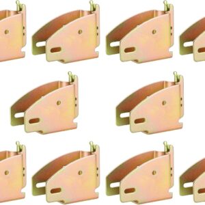 NATGAI 10-Pack E-Track Wood Beam Brackets (2x4/2x6)