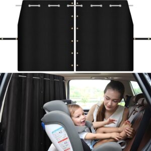 XCBYT Car Privacy Curtains for Camping & Sleeping