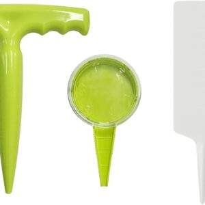 Seed Planter Tool Set – Adjustable Hand Dibber & Seeder