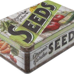 Nostalgic-Art Retro Storage Tin 84.5 oz – Garden Seed Gift