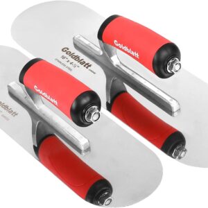 Goldblatt 2-Pc Stainless Steel Pool Trowel Set