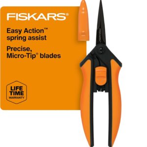 Fiskars 6" Micro-Tip Pruning Snips - Garden Shears