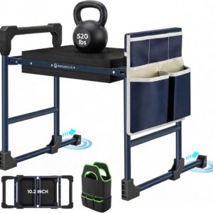 Heavy-Duty Garden Kneeler & Seat, Foldable Gardening Stool