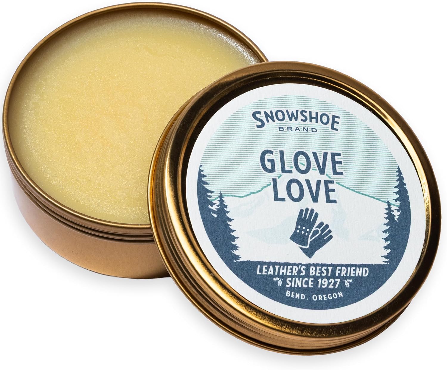 Snowshoe Leather Glove Conditioner – 4 oz, Made in USA