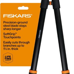 Fiskars 28" Bypass Loppers – Heavy-Duty Tree Trimmers