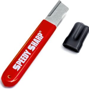 Speedy Sharp Carbide Knife & Tool Sharpener – RED