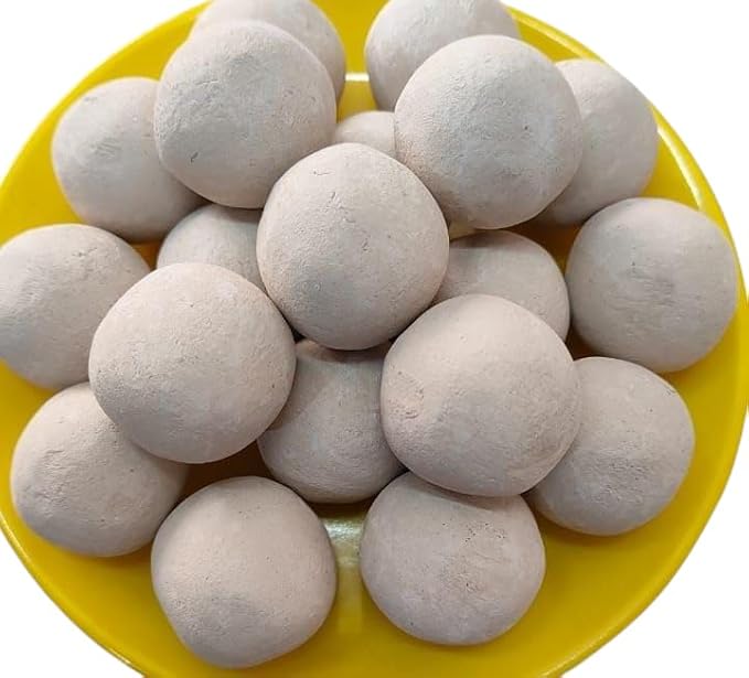White Slate Pencil Balls 200g - India Clay
