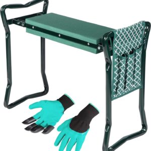Foldable Garden Kneeler & Seat with Tool Pouch - Abco Tech