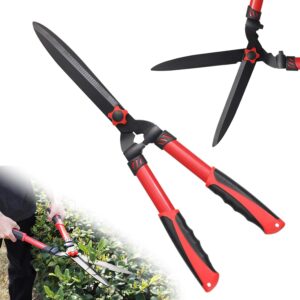 DEROFIT Hedge Shears, 21" High Carbon Steel Trimmers