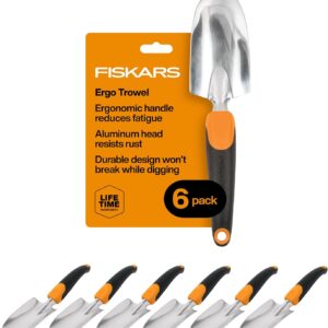 Fiskars Ergo Garden Trowel - Heavy Duty, Pack of 6
