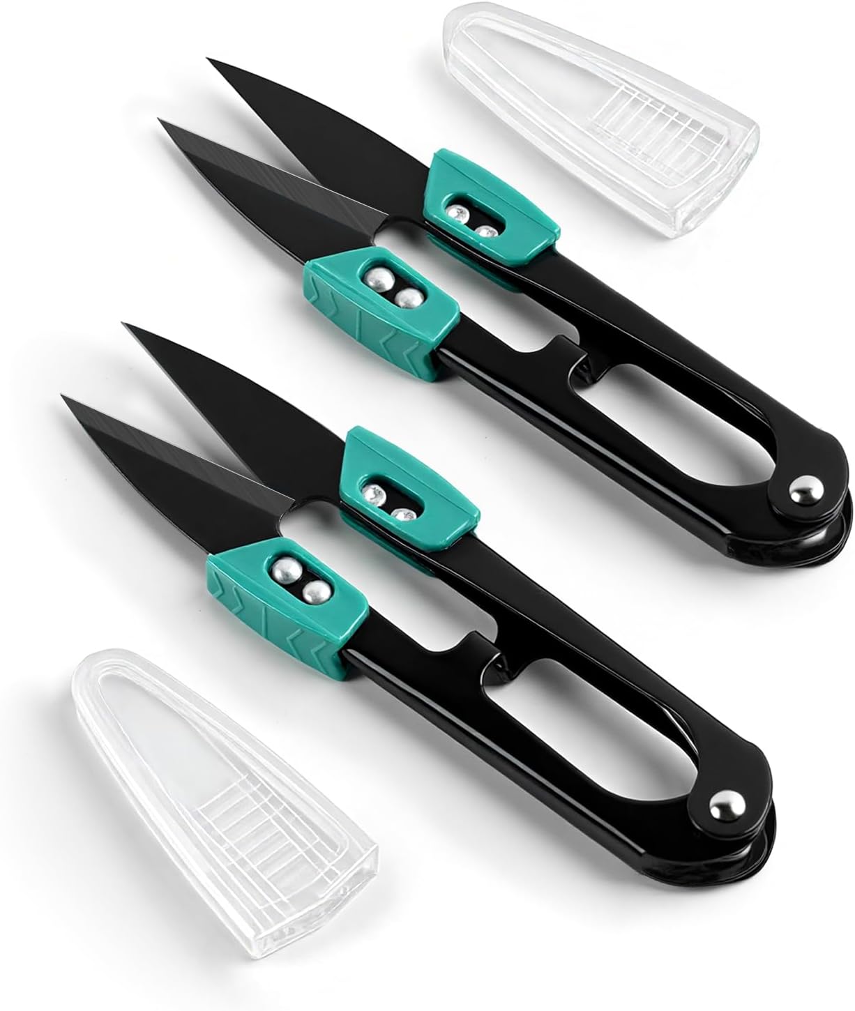 Damita 4.2in Sewing Scissors - 2pk w/ Safety Caps