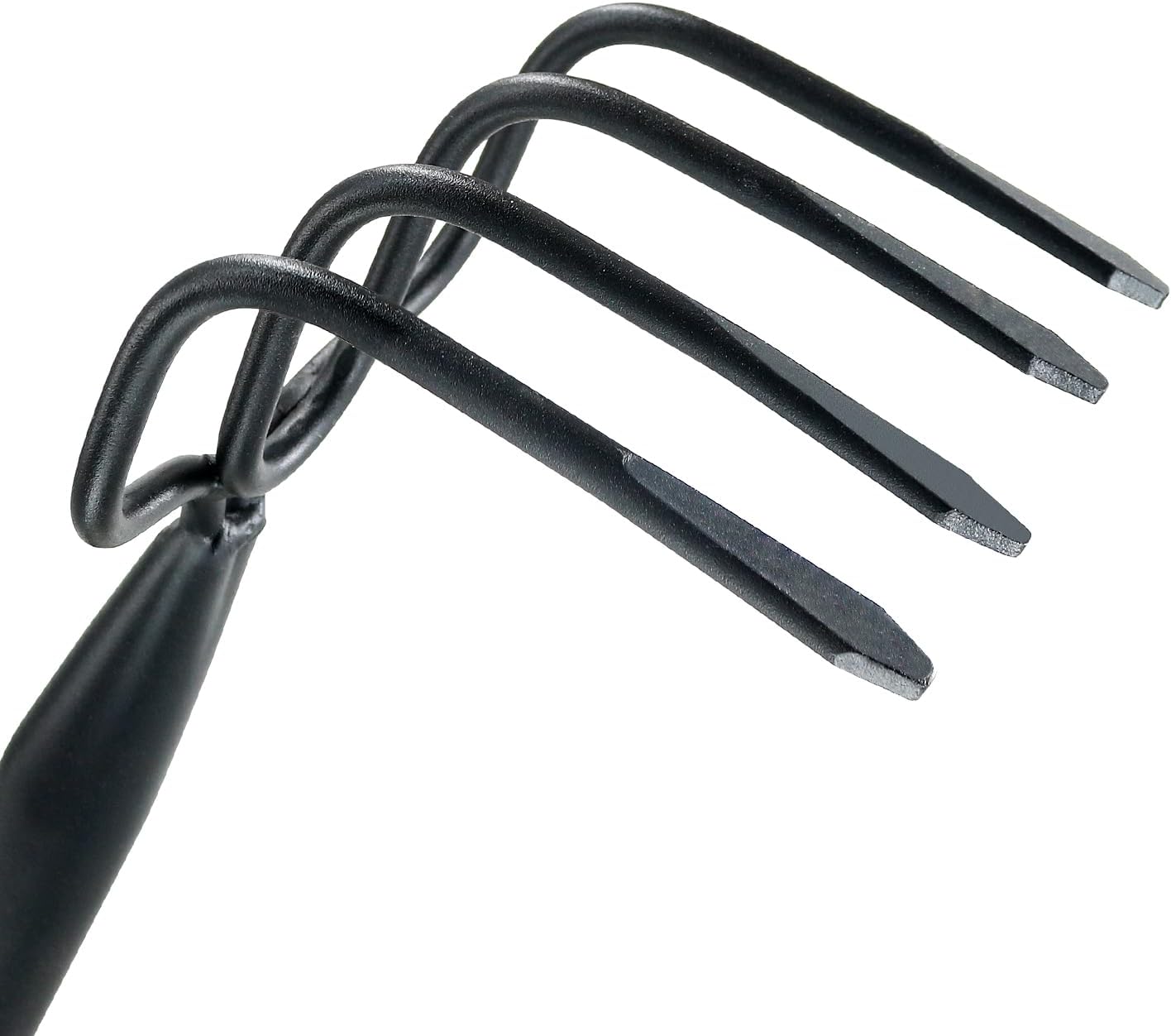 Colwelt 4-Tine Garden Cultivator Rake, 59"