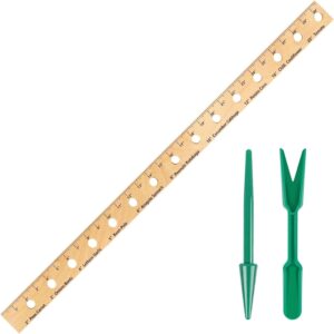 Tizee Foldable Plant Ruler for Precise Planting