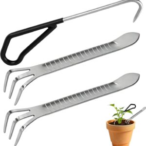 Petzriz 3-Piece Bonsai Tool Set – Stainless Steel