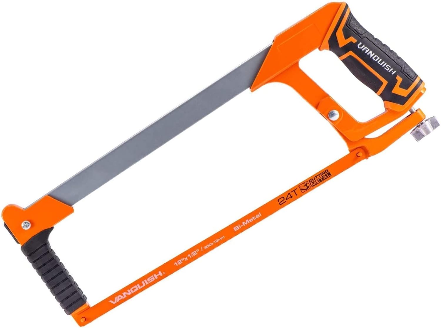 VANQUISH 12" Hacksaw Frame with Blade
