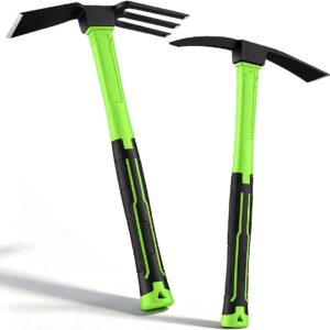 HoRiMe 2-Piece Heavy-Duty Carbon Steel Garden Tool Set