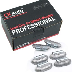 CKAuto P Style 1oz Lead Wheel Weights - 25pcs Box