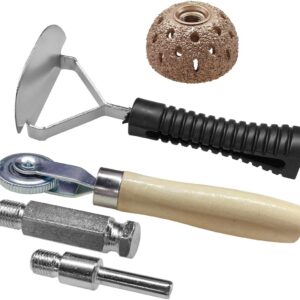 Premium Car Tire Repair Patch Tool Kit