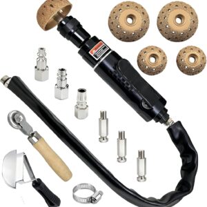 FENGCHUNS Heavy Duty Tire Repair Kit w/ Buffer & Patches