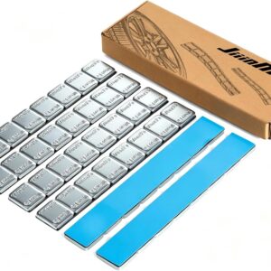 JiiinMiiin 1/4oz Wheel Weights, 48-PC Box