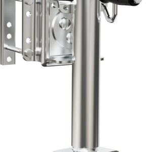 YOMILINK 2000 lbs Heavy Duty Trailer Jack w/ Dual Wheel