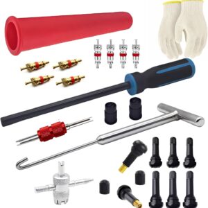 Heavy-Duty Valve Stem Tool Kit for Cars & Bikes