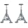 ESCO 10499 3-Ton Low Profile Jack Stands, Set of 2