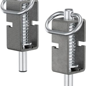 Heavy-Duty Trailer Spring Gate Latch Lock (2-Pack)