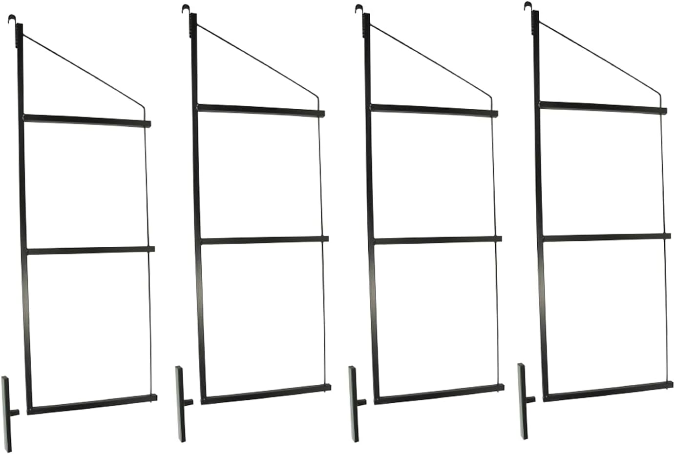 Mytee 4-Pack Heavy-Duty Shelf Brackets, 60"H